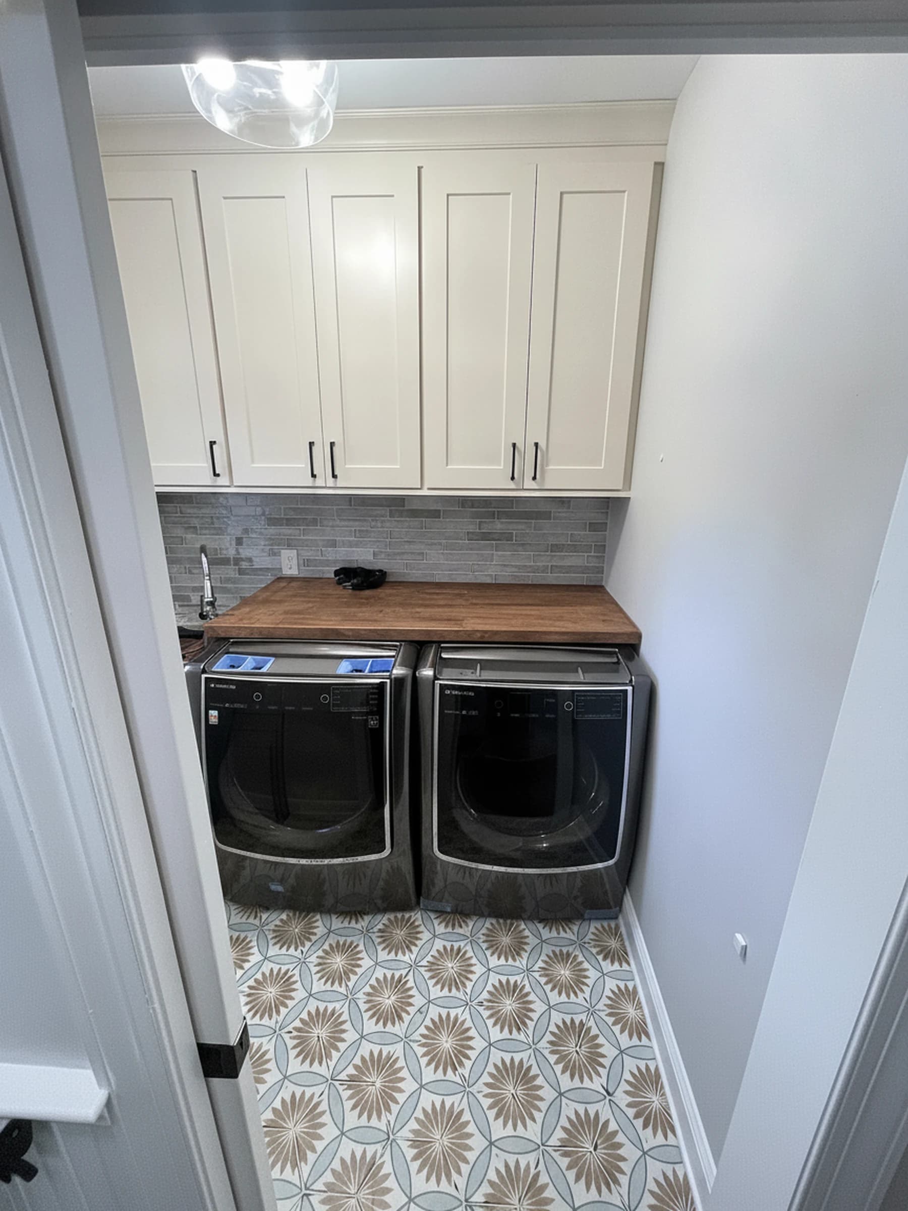Laundry room built-ins