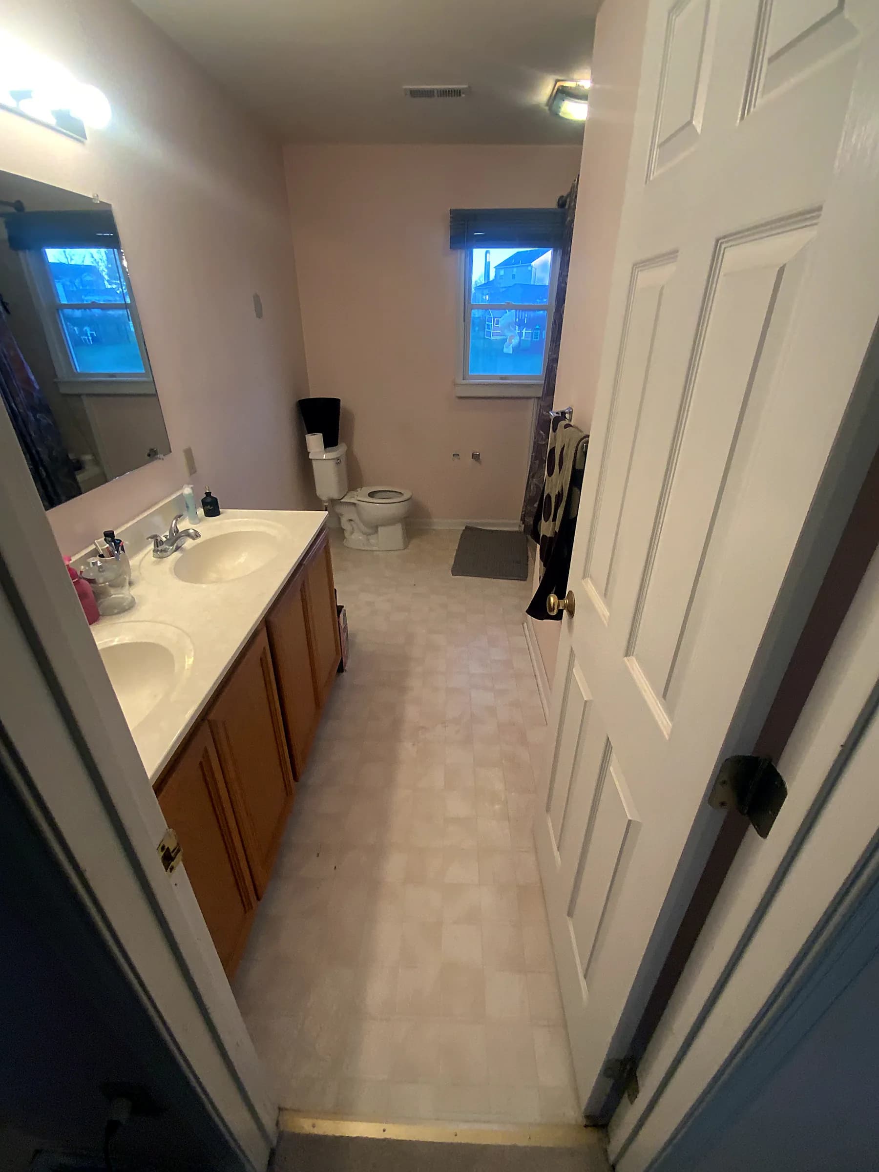 Whole-home refresh: floors, paint & finishes — before